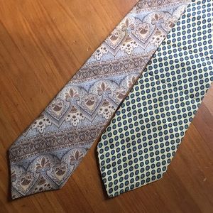 Hardy Amies London Tie Pair